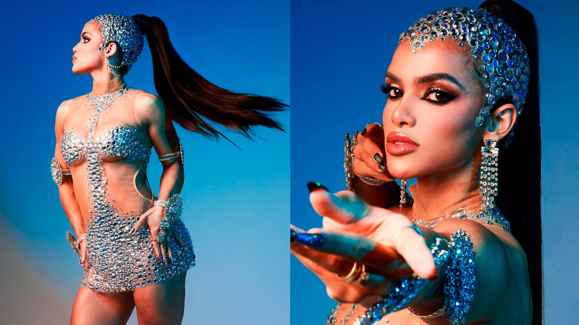 Musa fisiculturista pausa preparo para campeonato e seca no Carnaval: 'Quatro quilos a menos de músculo'