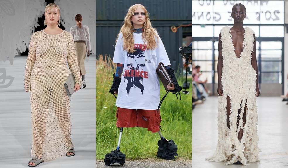 Copenhagen Fashion Week: inclusão, sustentabilidade e moda minimalista marcam a temporada — Foto: Helle Moos/James Cochrane/Reprodução/Instagram