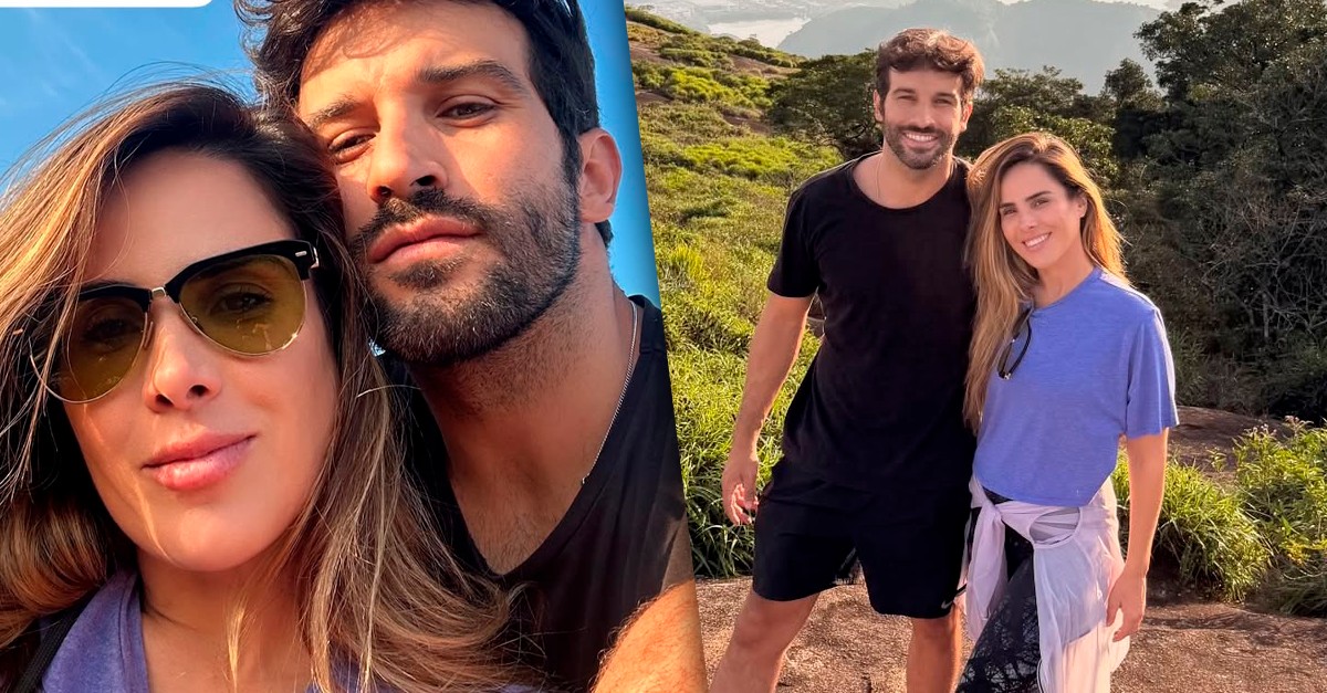 Wanessa Camargo faz passeio com namorado, Bruno Bevan, e revela medo de altura