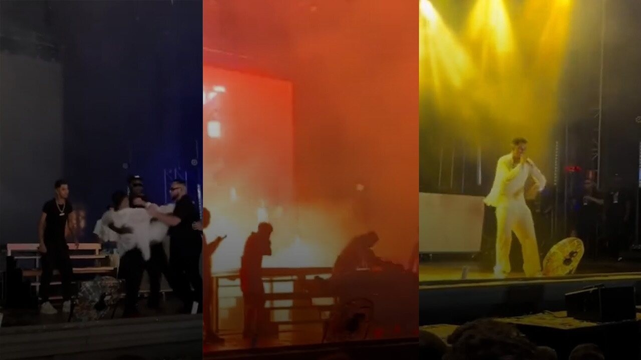 The Town: rapper é 'reanimado' no palco após 'desmaio'; entenda | Gshow