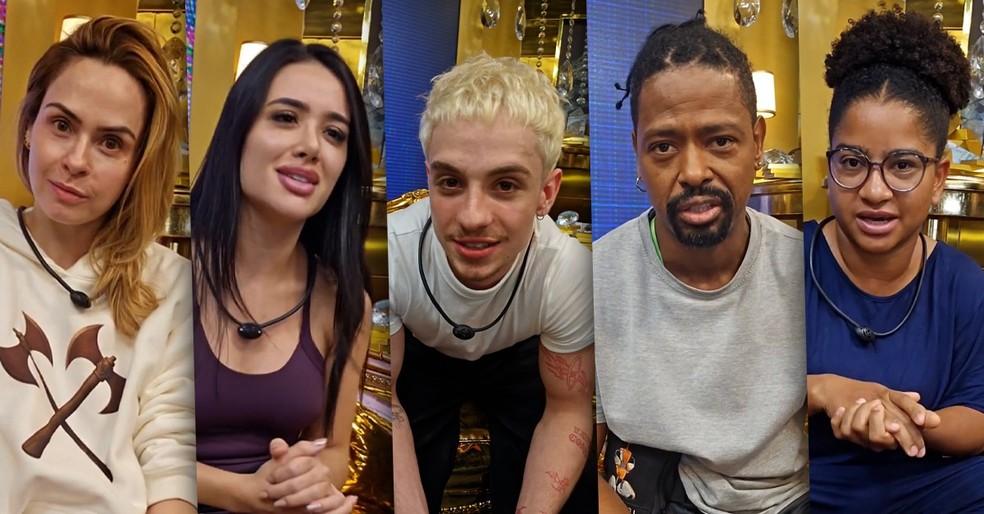 Relembre o que os participantes do Top 5 disseram no primeiro Raio-X do do BBB 26 | Gshow