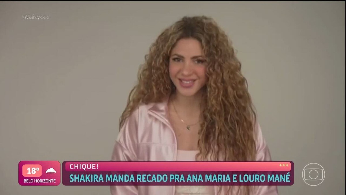Shakira manda recado para Ana Maria Braga e exalta Anitta: 'Uma pessoa muito especial, uma grande amiga'