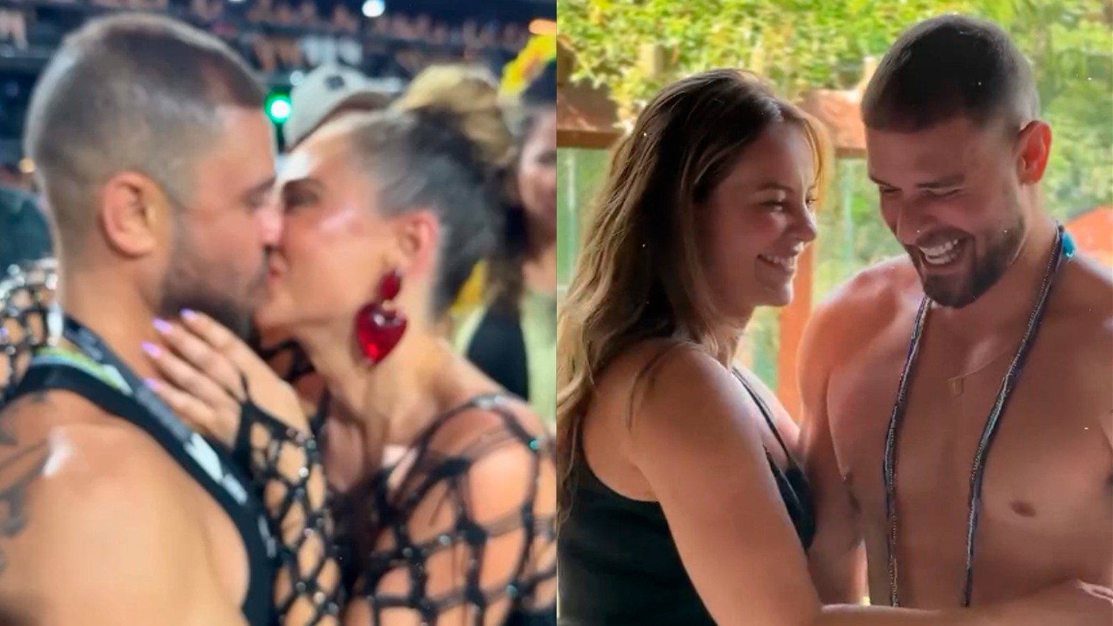 No aniversário de Paolla Oliveira, Diogo Nogueira se declara: 'Ninguém segura o nosso amor'