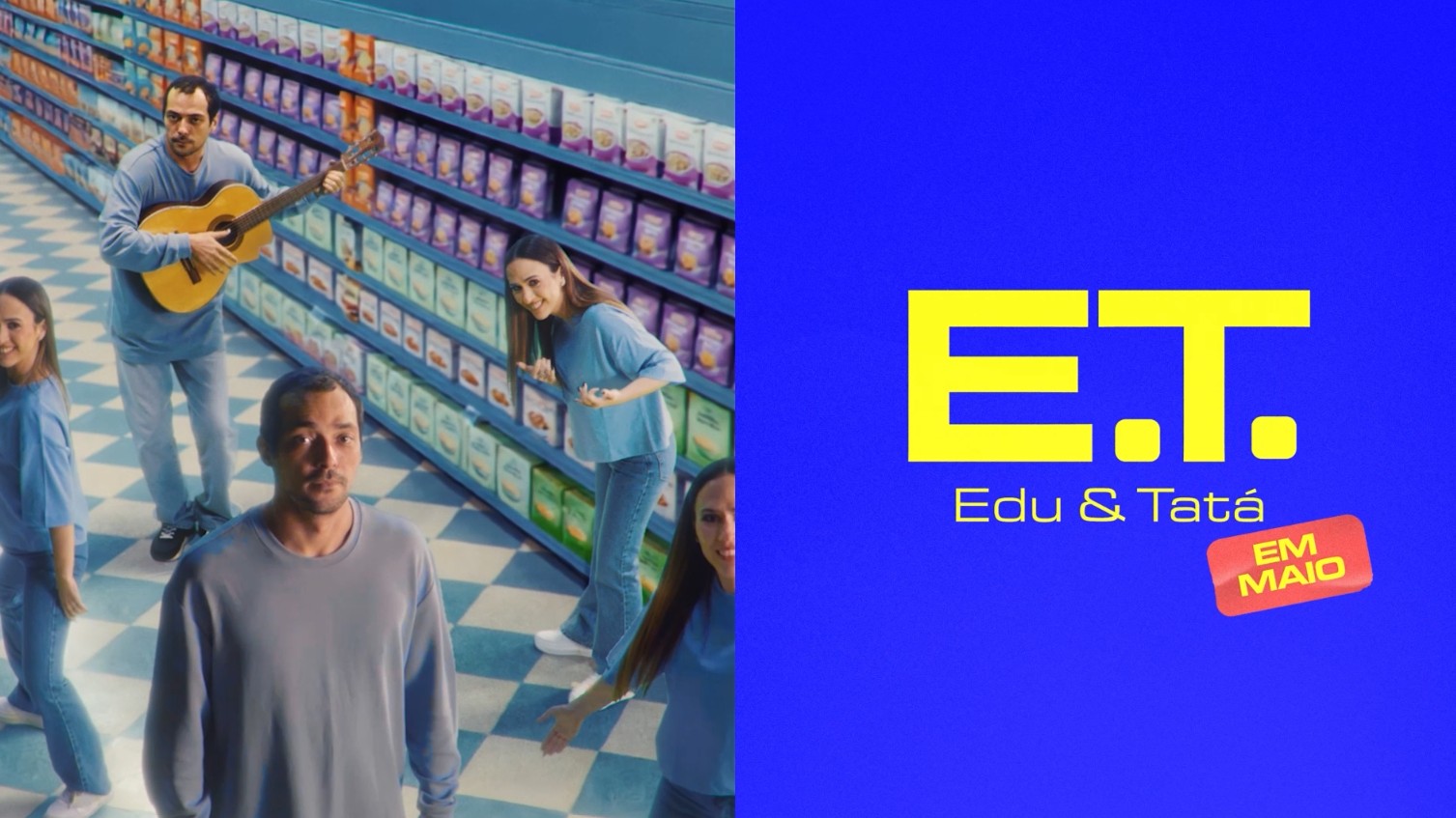 E.T., novo programa de Eduardo Sterblitch e Tata Werneck, ganha teaser; confira