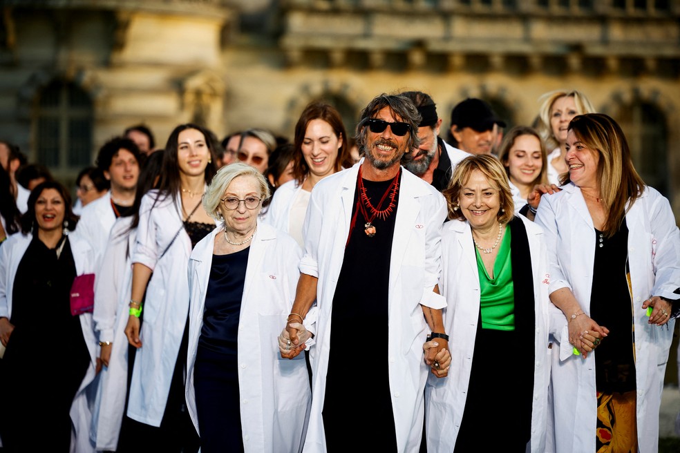 Pierpaolo Piccioli, ex-designer da Valentino — Foto: REUTERS/Sarah Meyssonnier