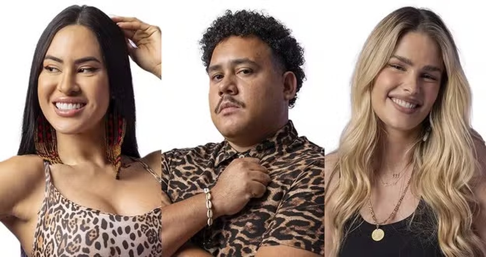 Quem est no Paredo do BBB 24? Isabelle, Lucas Henrique e Yasmin formam a 12 berlinda  Foto: Globo