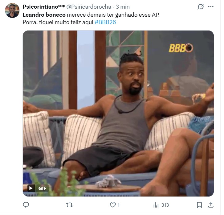 Leandro Boneco com apartamento premiado e 6º Sincerão agitam BBB 26; veja a repercussão do público