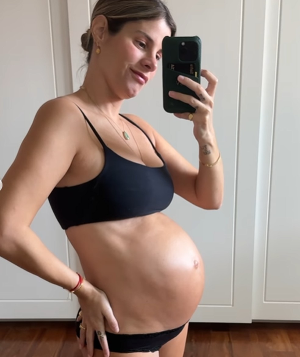 Shantal relembra susto durante gravidez de seu terceiro filho — Foto: Reprodução/Instagram