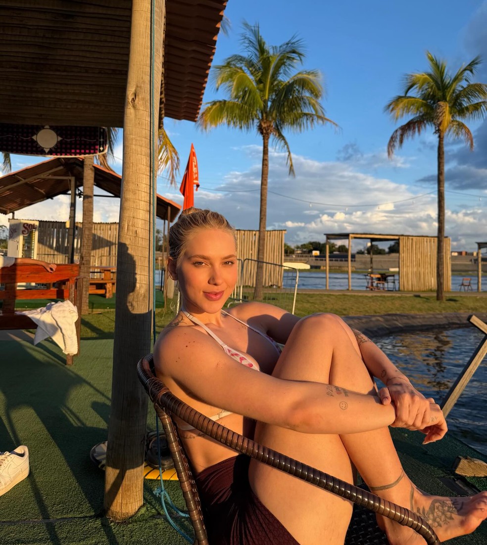 Virginia Fonseca se arrisca nos esportes radicais no feriadão — Foto: Instagram/Virginia Fonseca