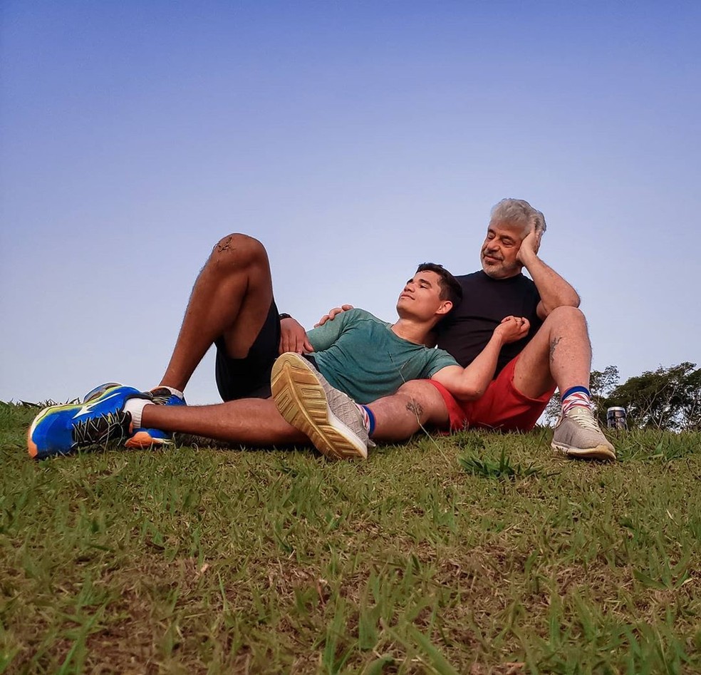 Lulu Santos e Clebson Teixeira — Foto: Reprodução/Redes Sociais