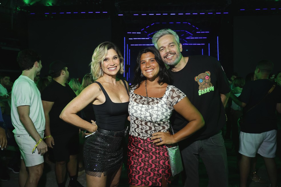 Flavia Alessandra, Giulia Costa e Otaviano Costa em Ivete 3.0 — Foto: Marcos Serra Lima/gshow