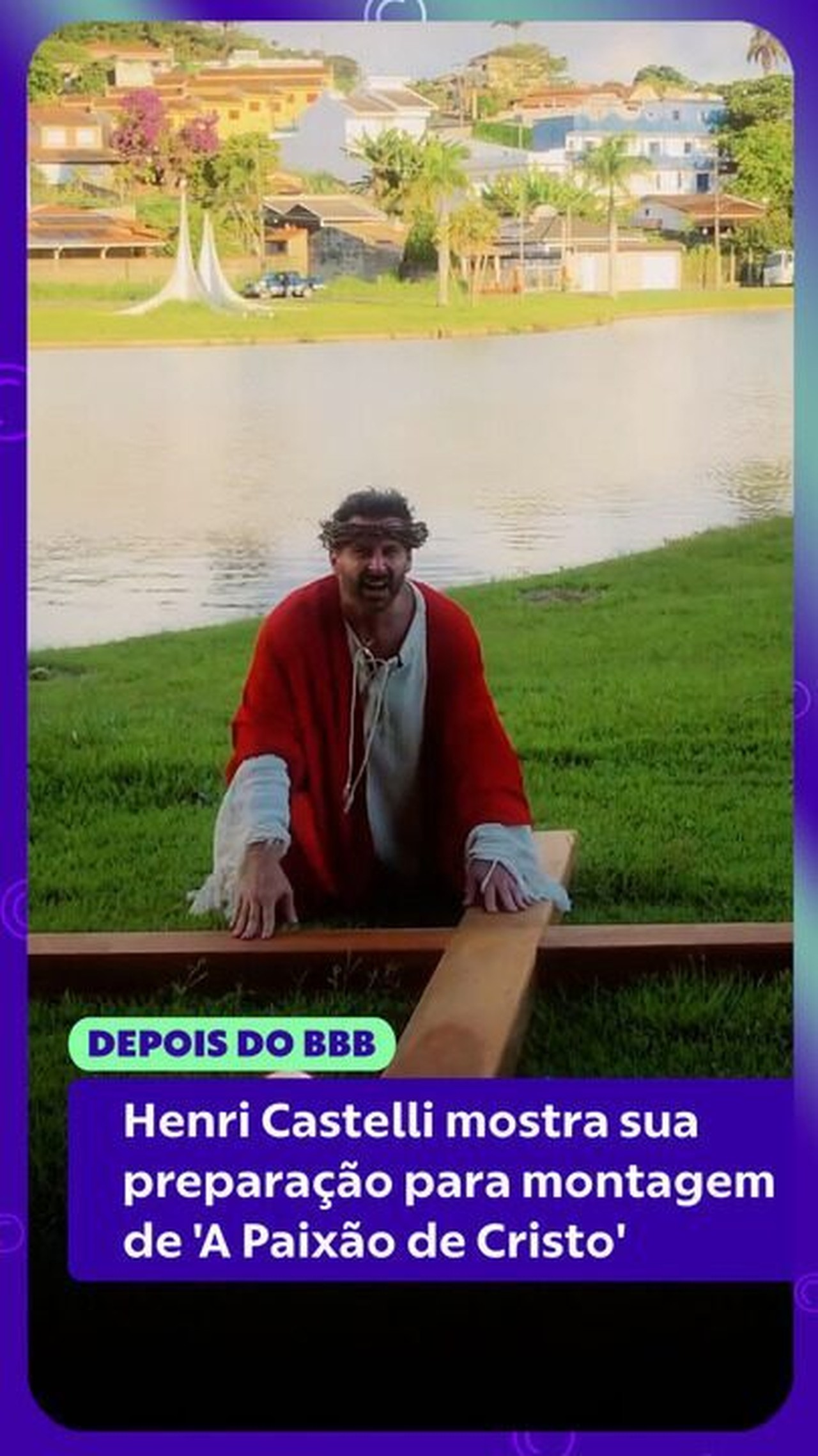 Estrela de adaptação de 'A Paixão de Cristo', Henri Castelli fala sobre carreira, saúde e amor após BBB 26