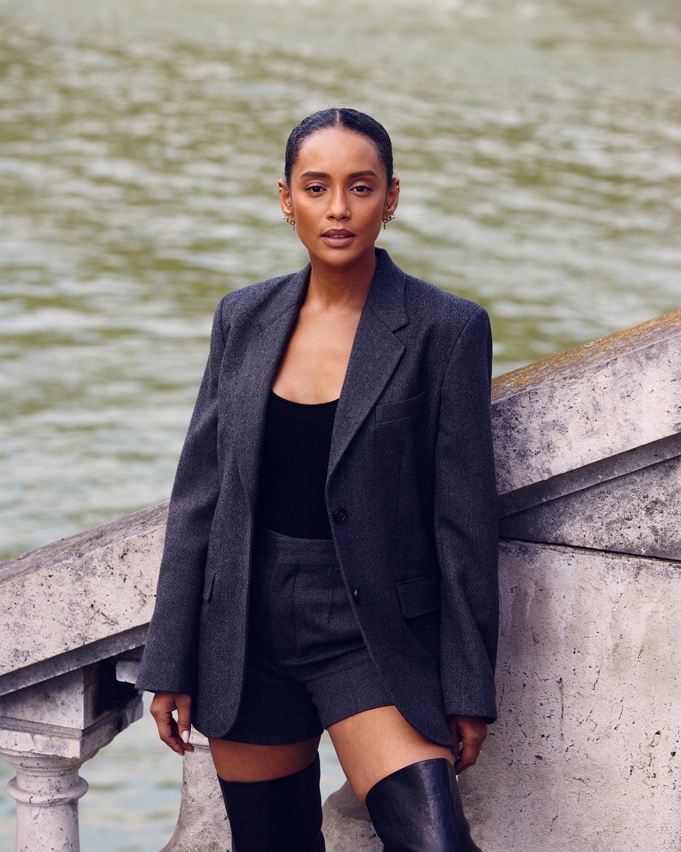 Taís Araujo abre álbum na Semana de Moda de Paris e recebe elogios das famosas — Foto: Instagram