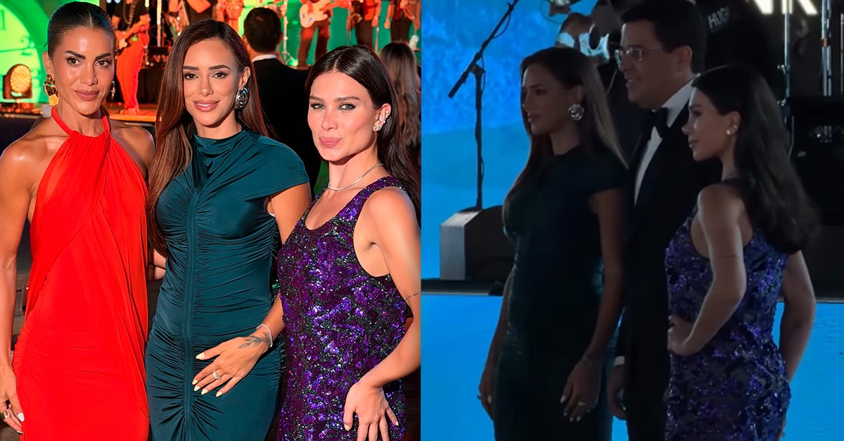 Bruna Biancardi exibe barriguinha de grávida pela primeira vez ao usar vestido justo