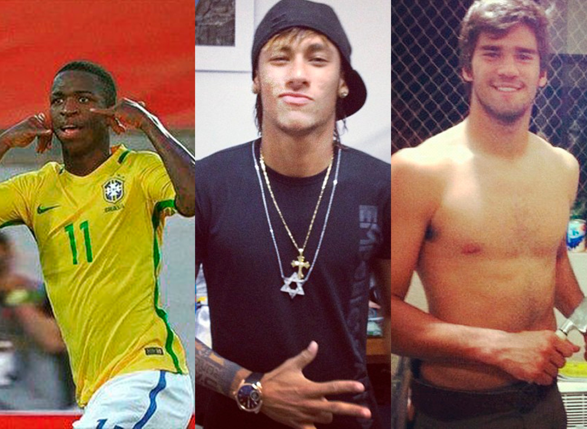 Mudaram muito? Veja o antes e depois dos 26 jogadores da Seleção Brasileira