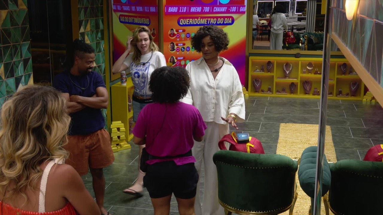 Solange Couto surge com novo cabelo no BBB 26, e brothers elogiam: 'Mulher poderosa'