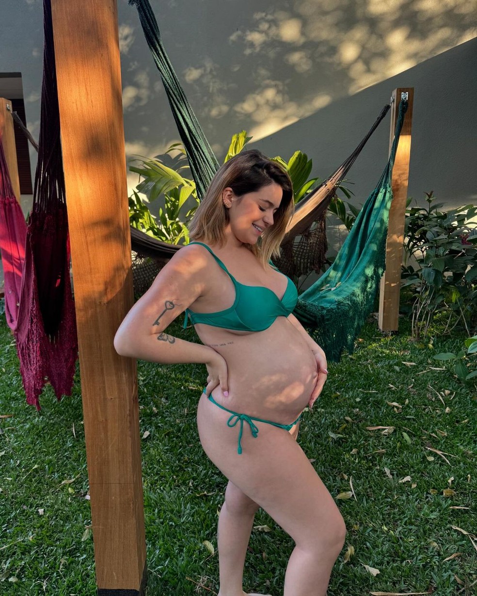 Viih Tube curte as 25 semanas de gestação — Foto: Reprodução Instagram