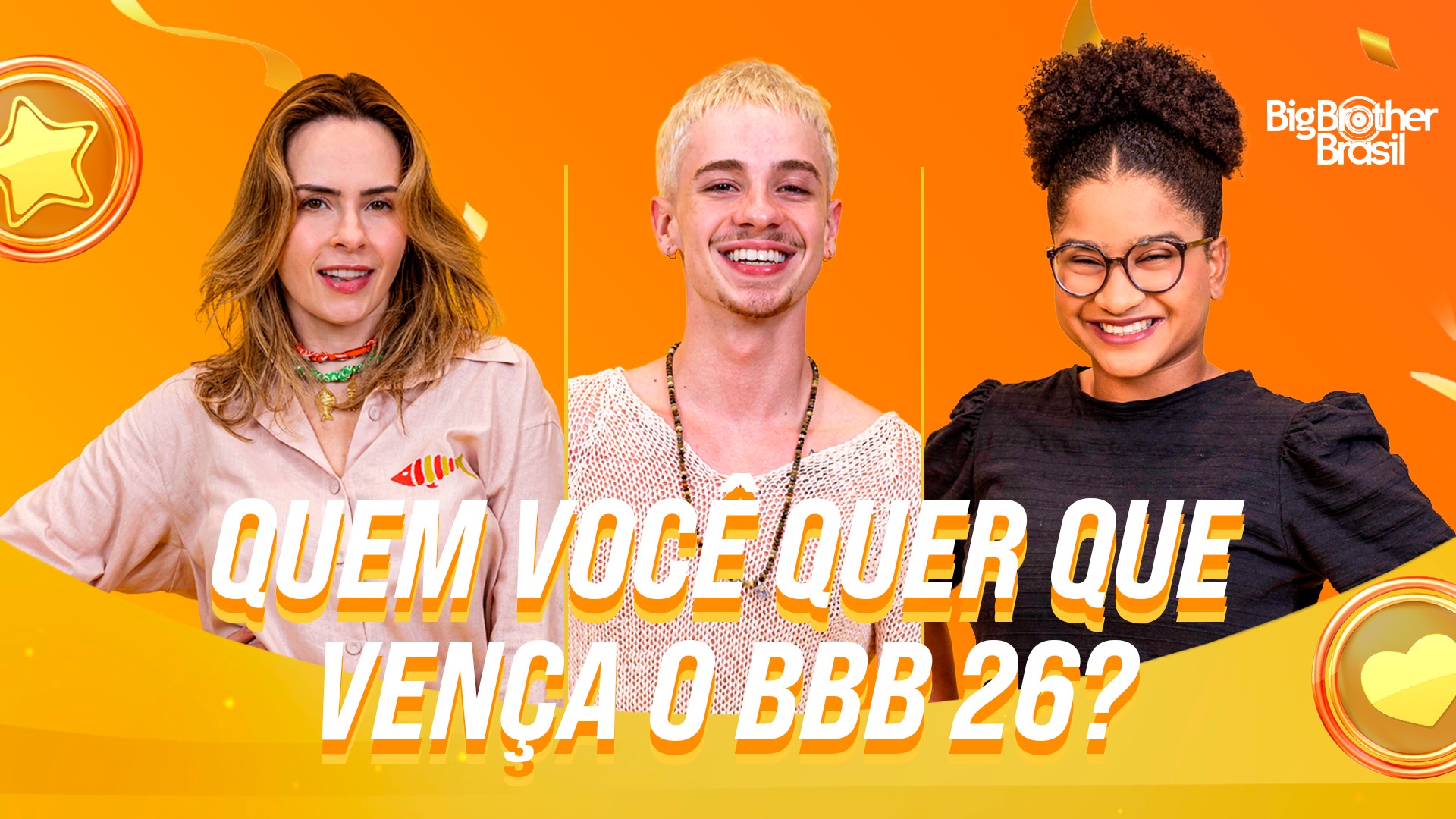 Quem está na Final do BBB 26? Ana Paula Renault, Juliano Floss e Milena disputam prêmio da temporada