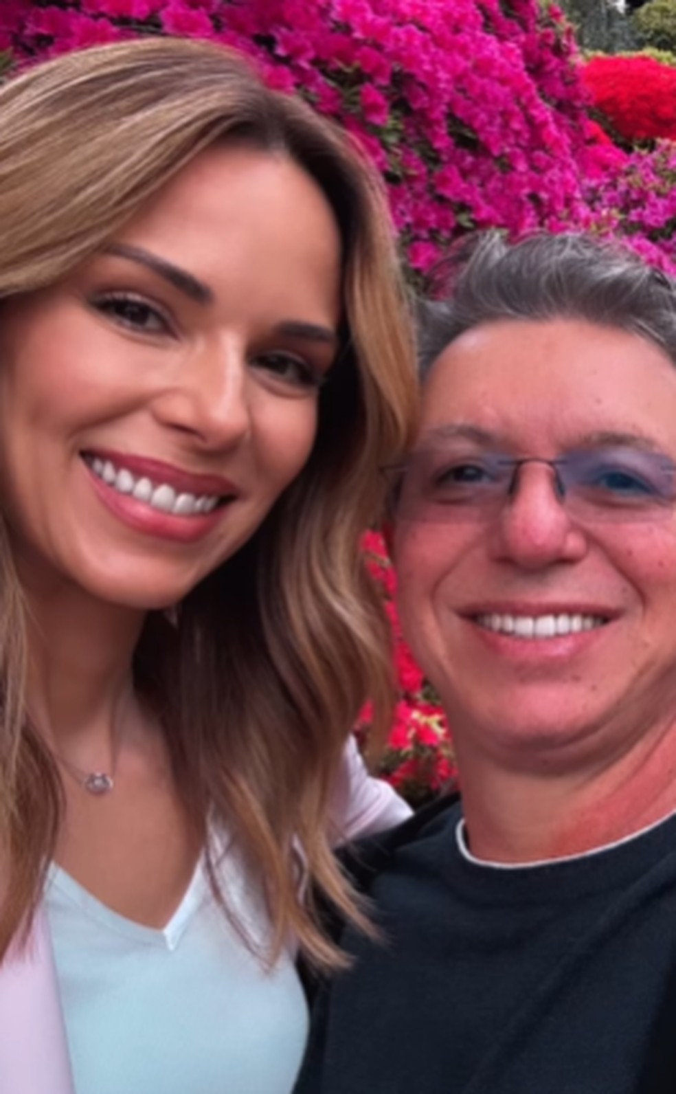 Boninho e Ana Furtado — Foto: reprodução