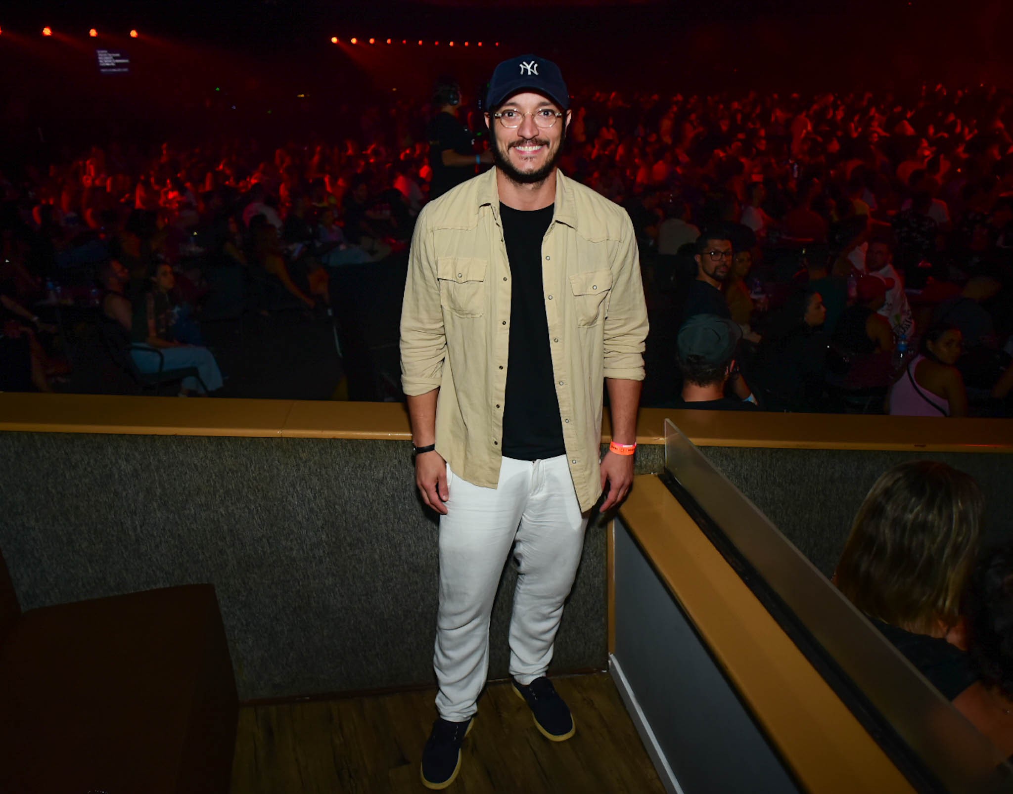 Allan Souza Lima assiste a show de Wanessa Camargo, no Rio