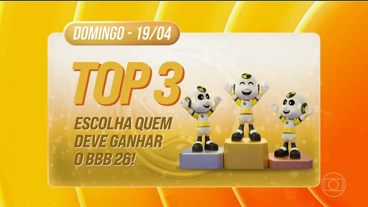 Dinâmica da semana tem Prova da Finalista e Eliminação no domingo (19)