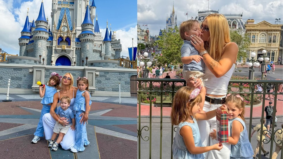 Virginia abre álbum de fotos de viagem em família — Foto: Reprodução / Instagram