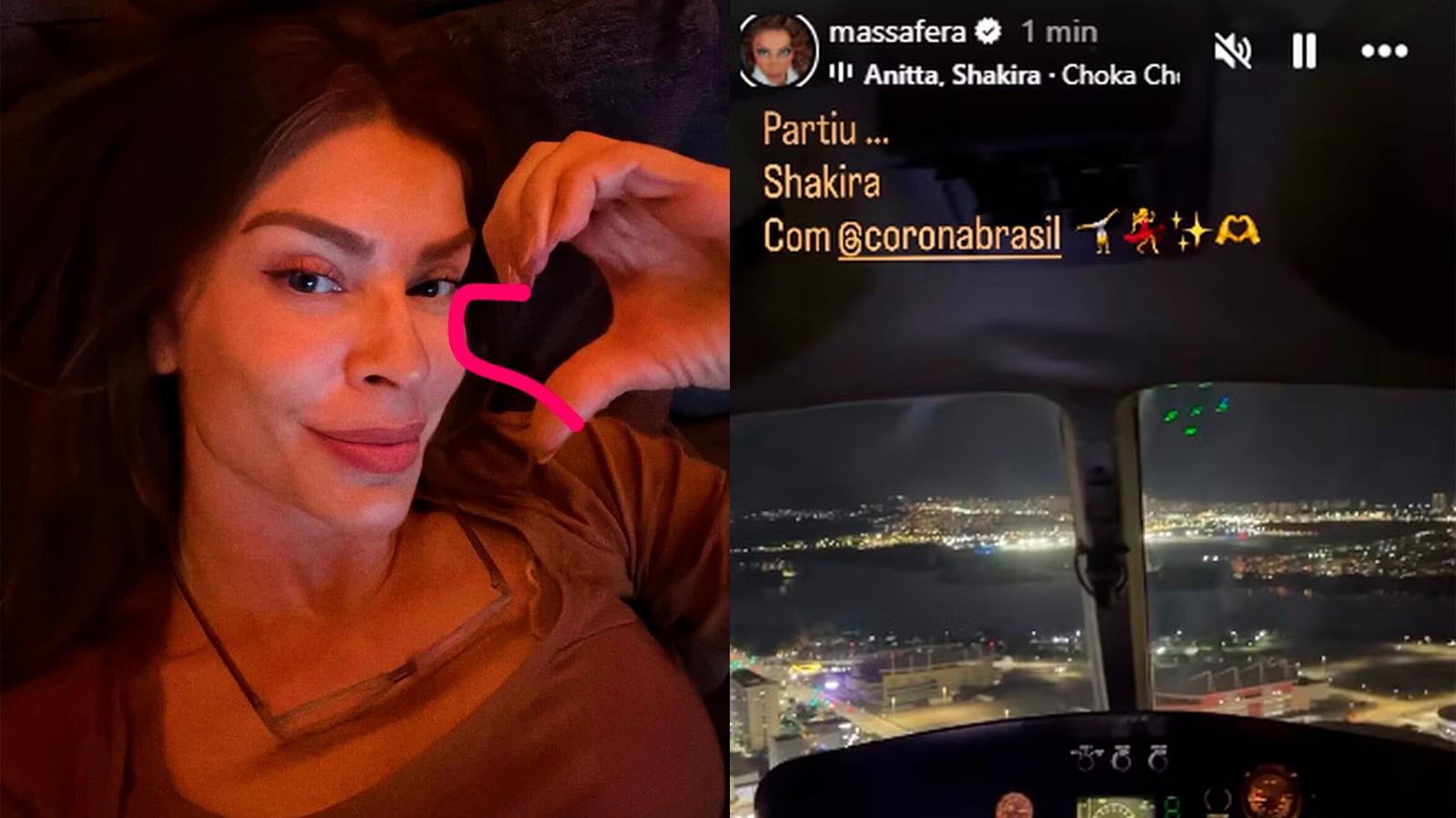 Famosos roubam a cena no show de Shakira; veja o que rolou