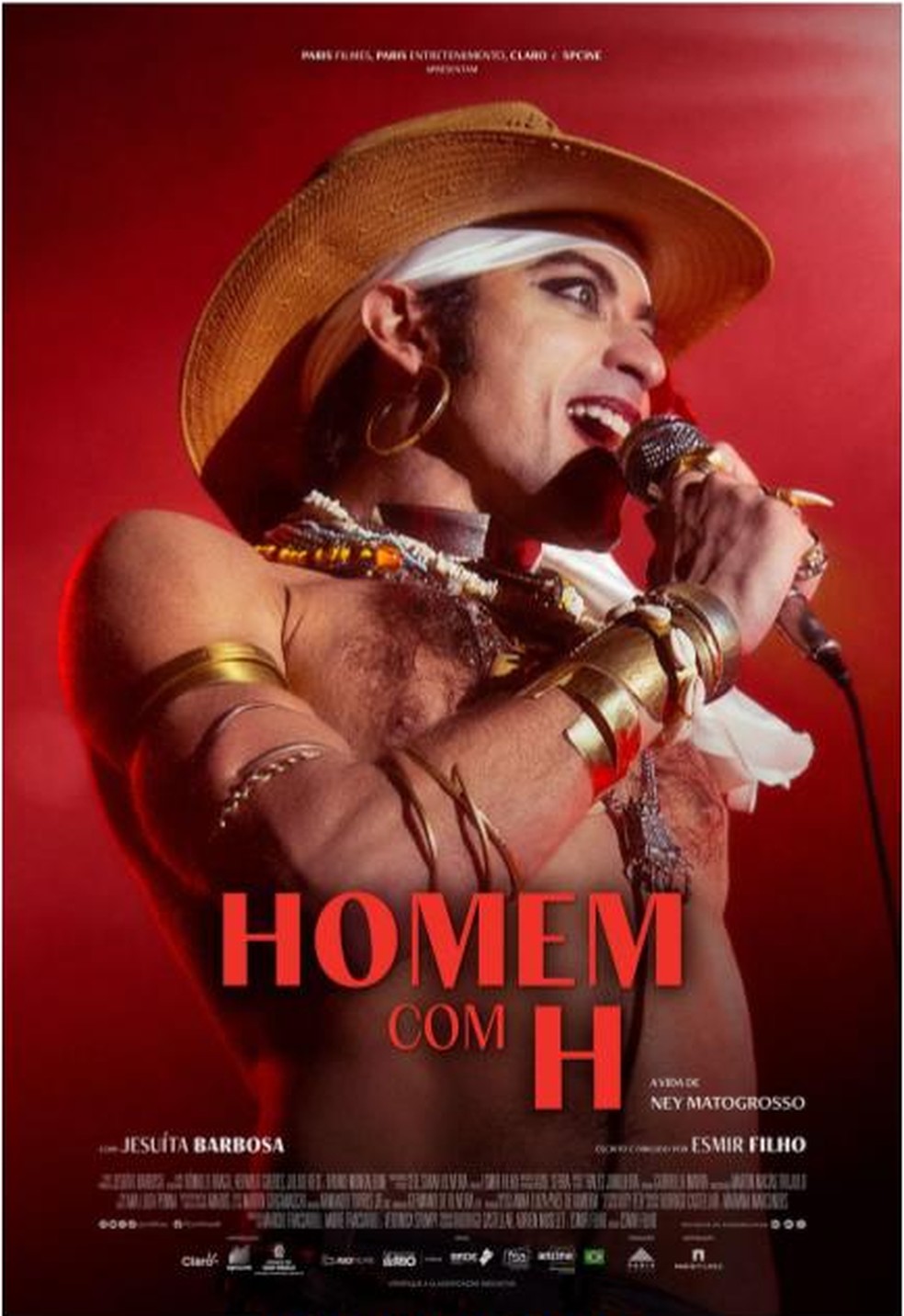 Homem com H': cinebiografia de Ney Matogrosso ganha cartaz de divulgação; veja! | Filmes | gshow