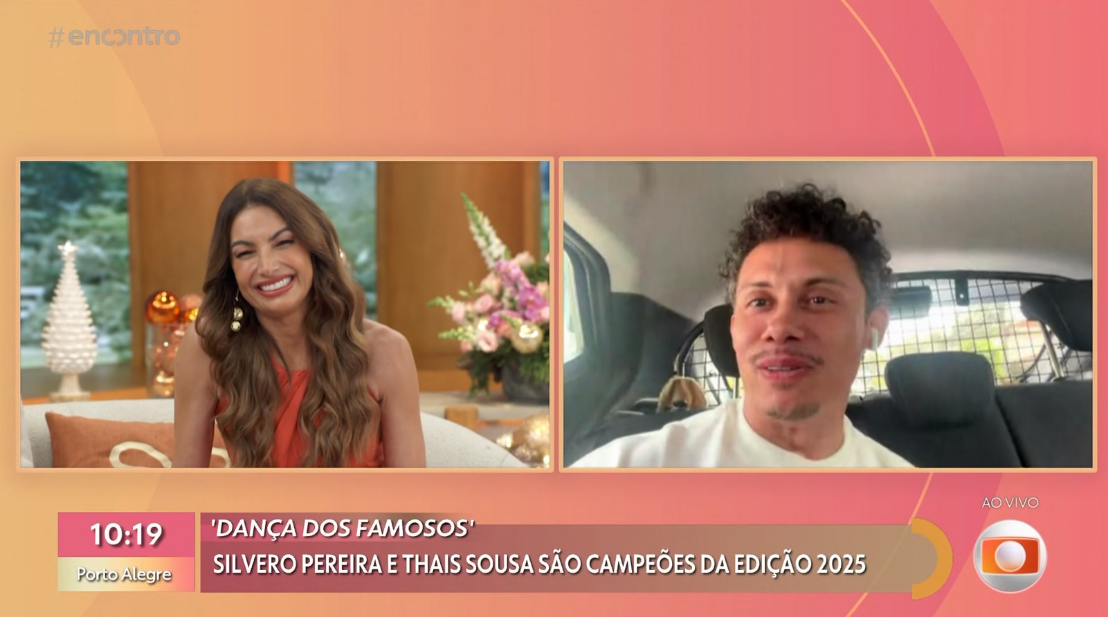 Silvero Pereira comemora vitória no Dança dos Famosos