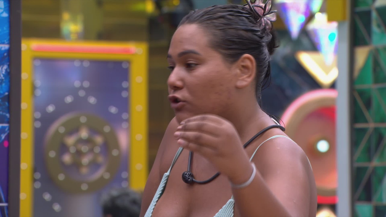 Chaiany confronta Edilson no BBB 26 e dispara: 'Não tenho medo de ir para o Paredão com você'