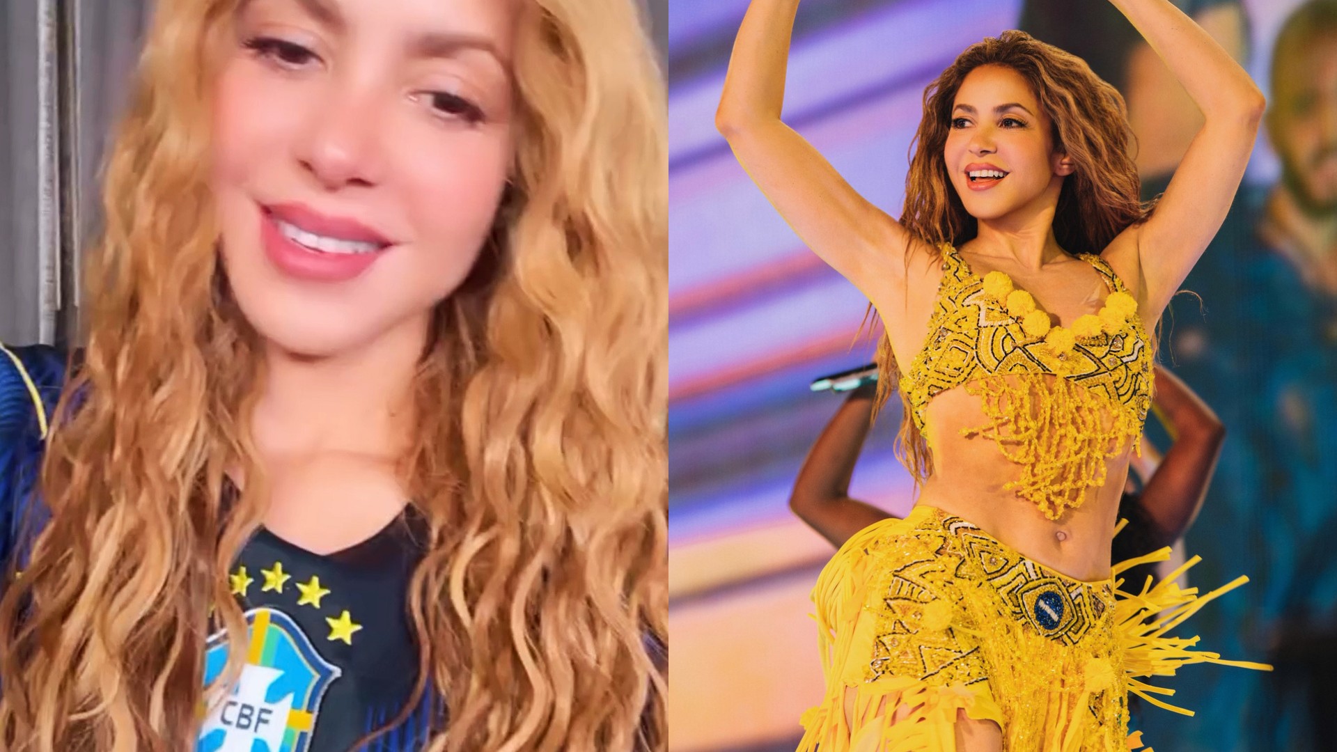 Shakira se emociona com vitória do Brasil e anuncia remix de 'Dai Dai' com Léo Santana e Filipe Ret