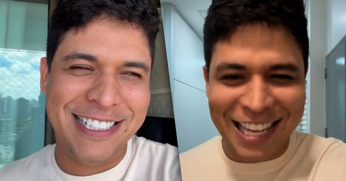 Guilherme Vilar, do BBB 25, comemora nova conquista: 'Skin apresentador'