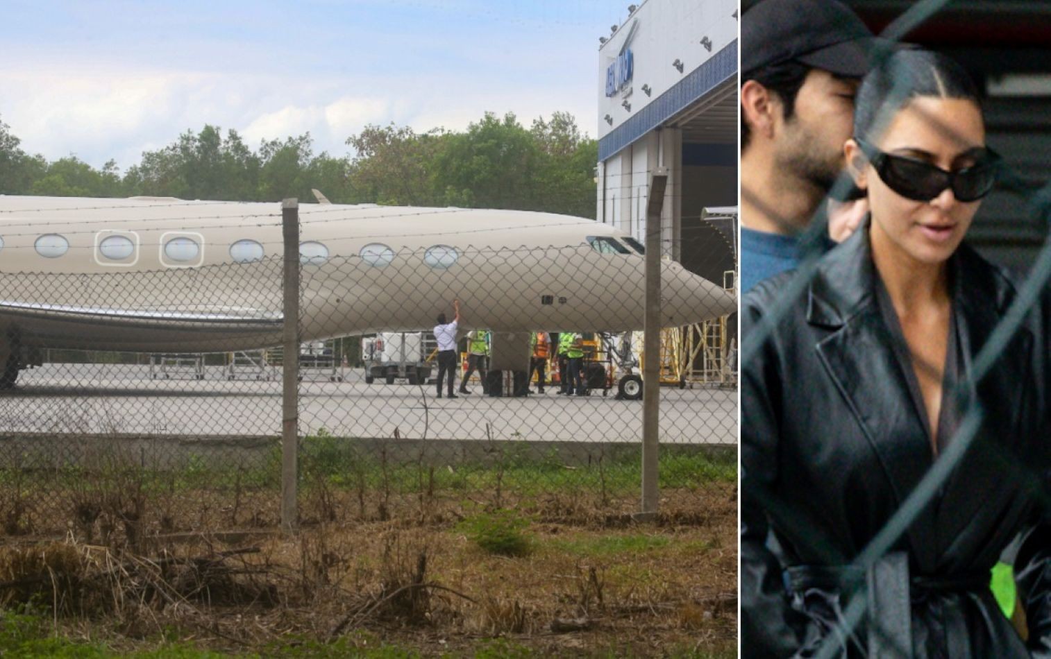 Kim Kardashian chega ao Rio em jato particular de R$ 500 mil; conheça a aeronave de luxo