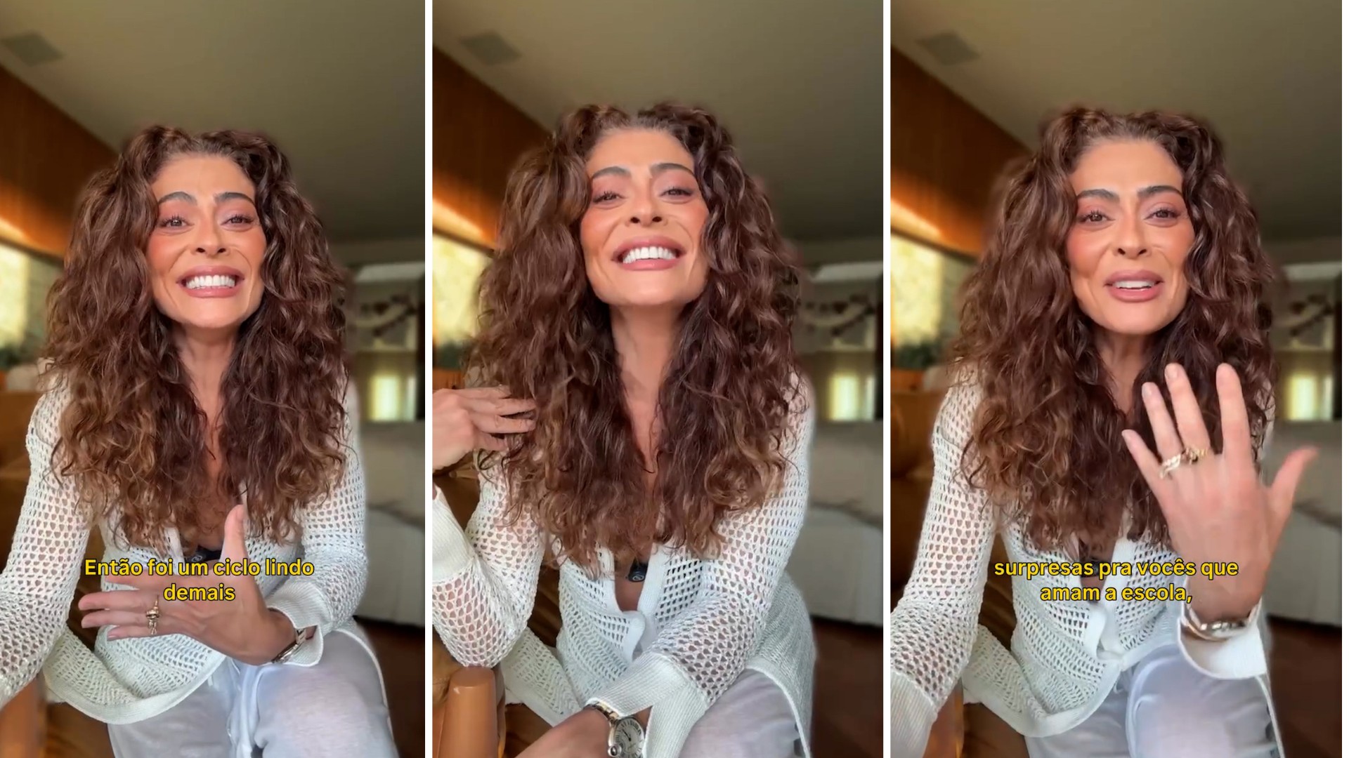 Juliana Paes anuncia saída do posto de Rainha de Bateria da Viradouro: 'Não posso seguir'