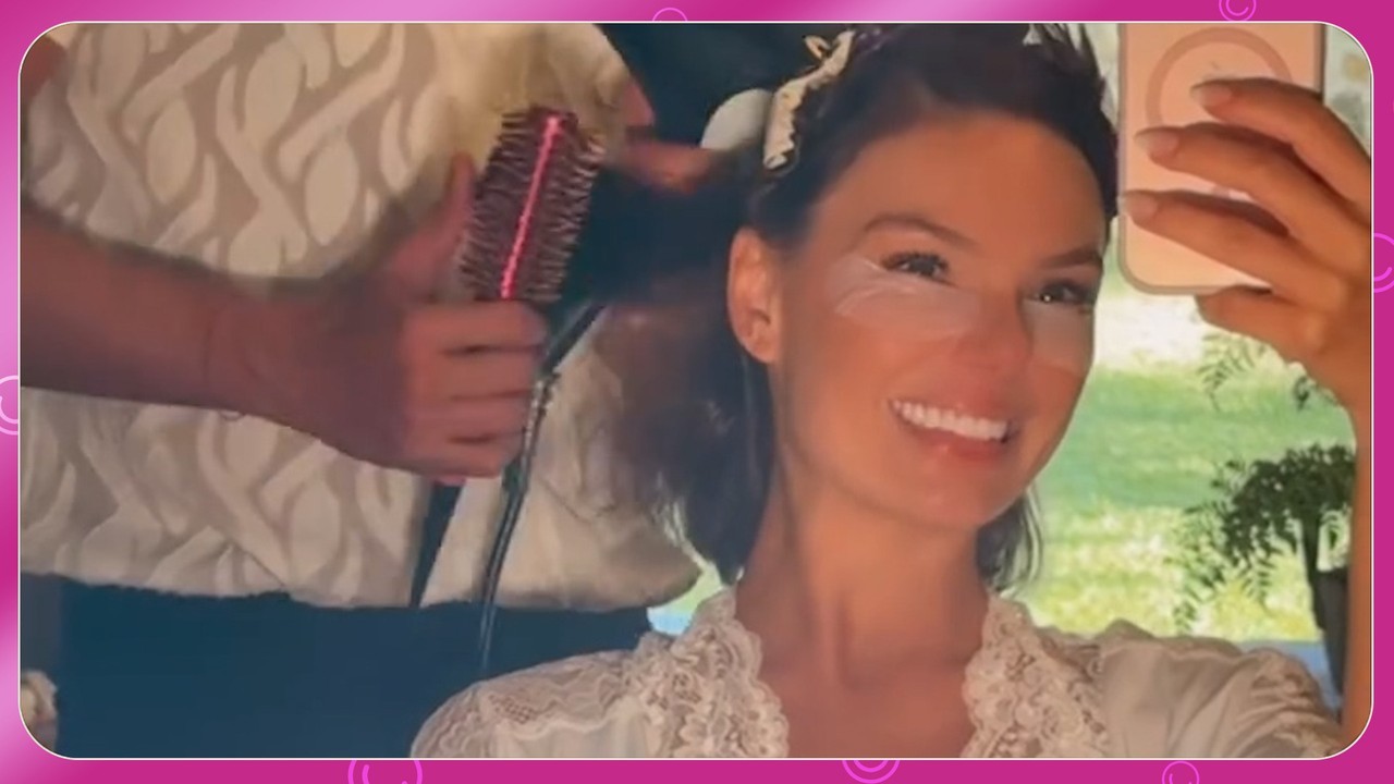 No dia do casamento com Isis Valverde, Marcus Buaiz reage a mensagem da sogra: 'Amo você'