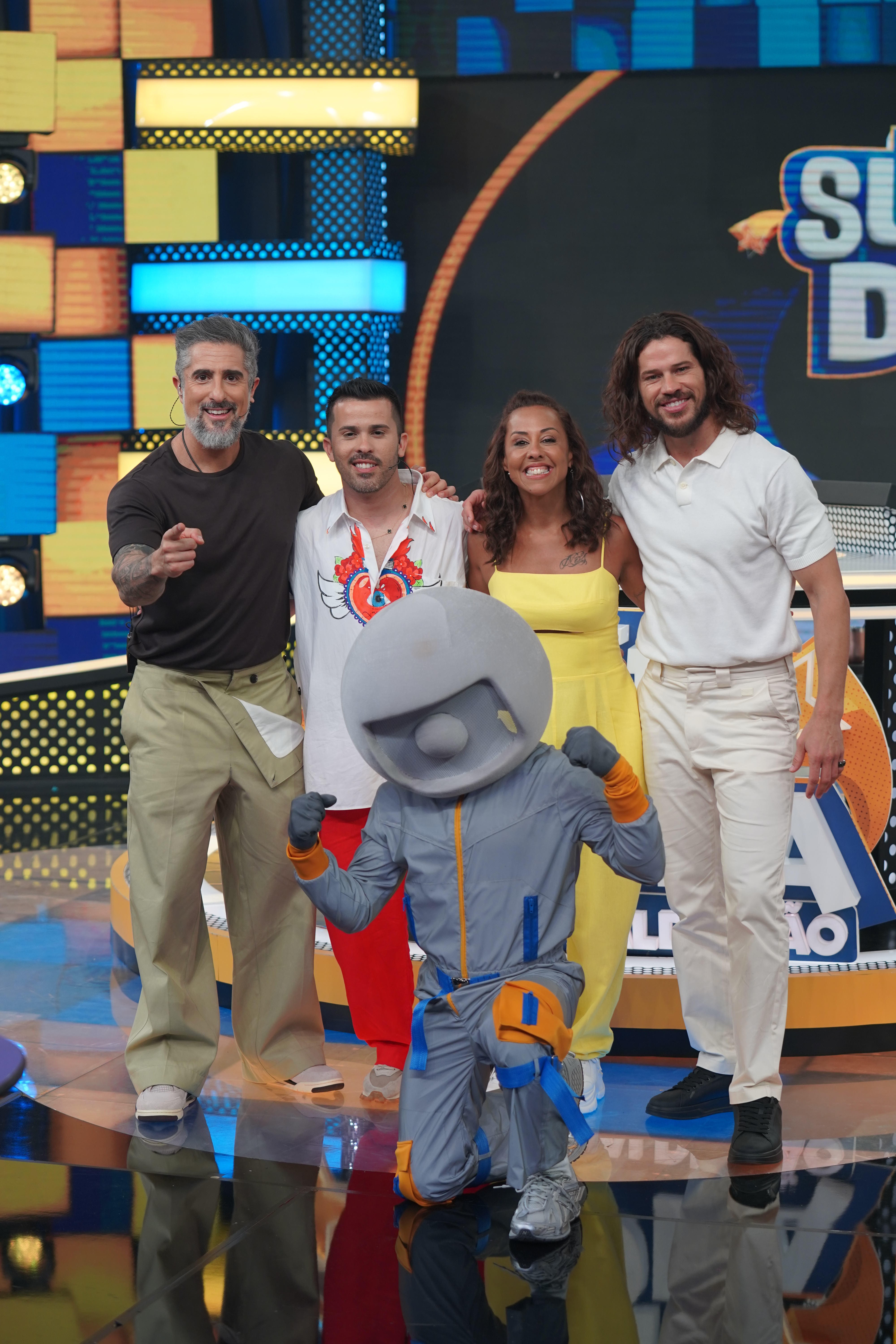 Programação da Globo hoje: sábado, 15 de fevereiro, tem José Loreto e Evelyn Castro no Caldeirão com Mion