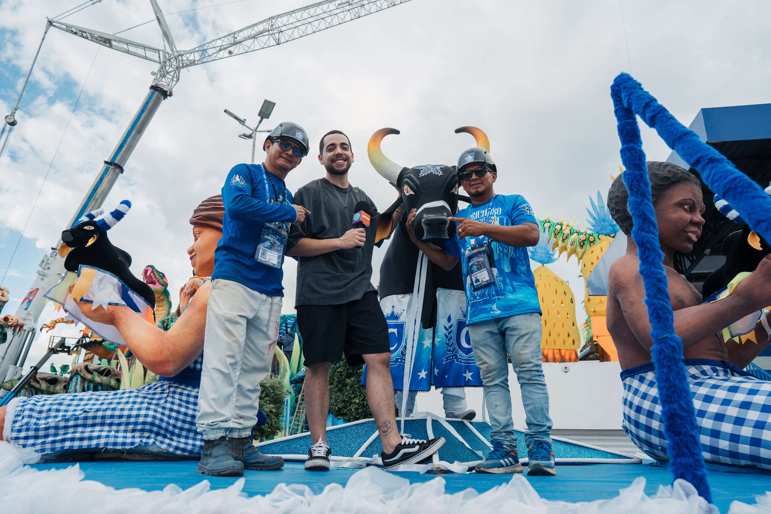 Festival de Parintins 2026: Lucas Selfie mostra alegoria de 3,5 ton e entra na cabeça do Caprichoso