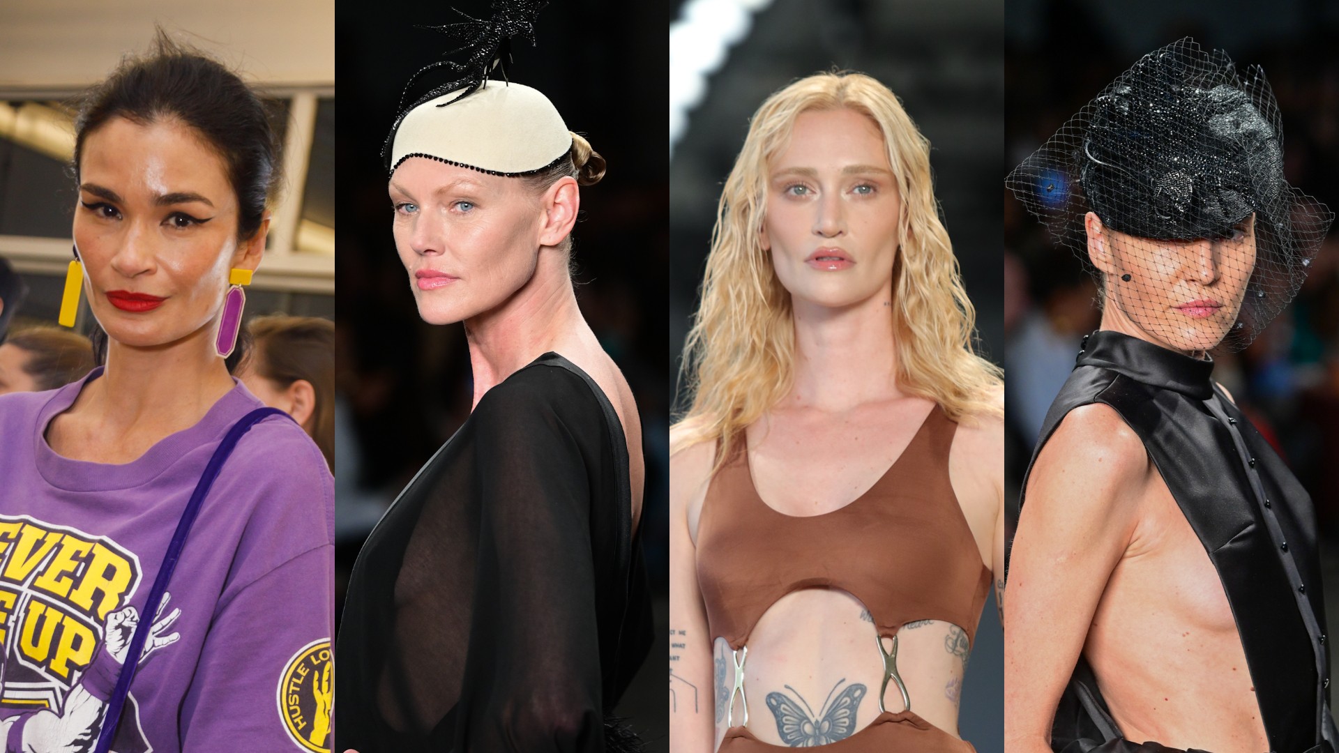 Banho de mangueira, palco caindo e mais: tops dos anos 90 e 2000 relembram perrengues no SPFW; assista!