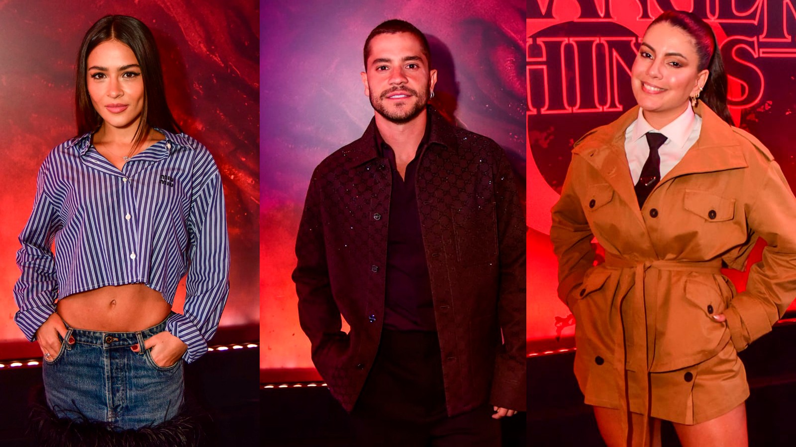 André Lomoglia, Giullia Buscacio e mais famosos marcam presença em evento em São Paulo