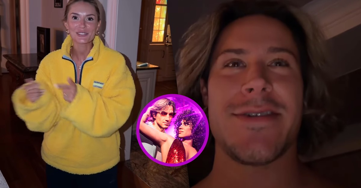 Shelby Haas e Alex Eubank em vídeo nas redes sociais