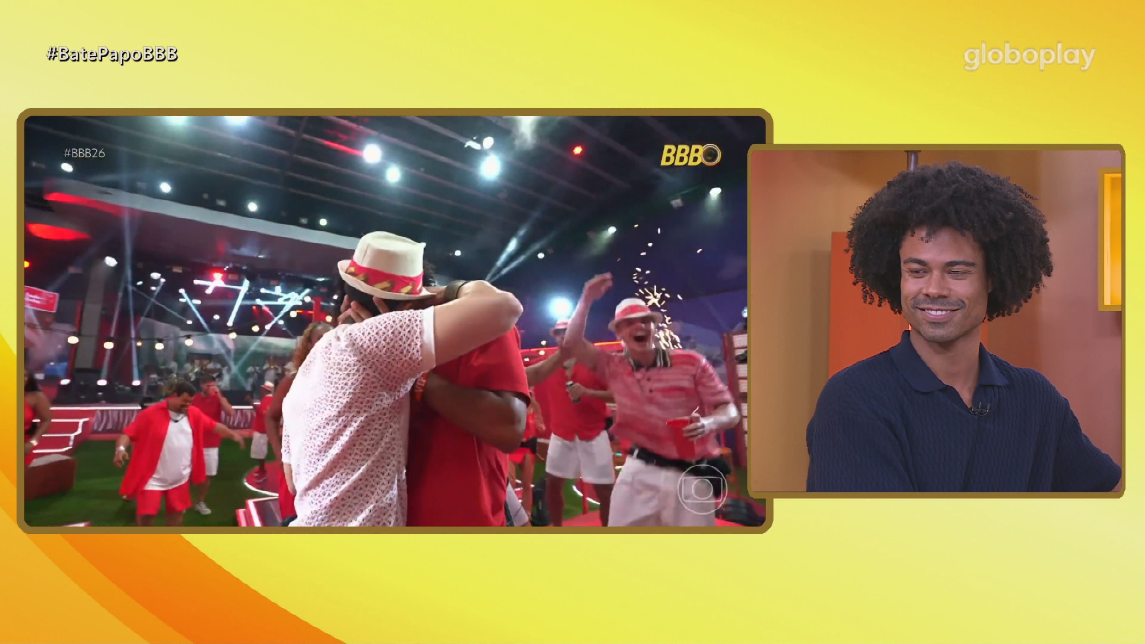 Breno assiste ao vídeo de beijos em Marcelo e manda recado para brother: 'Esperando um convite'