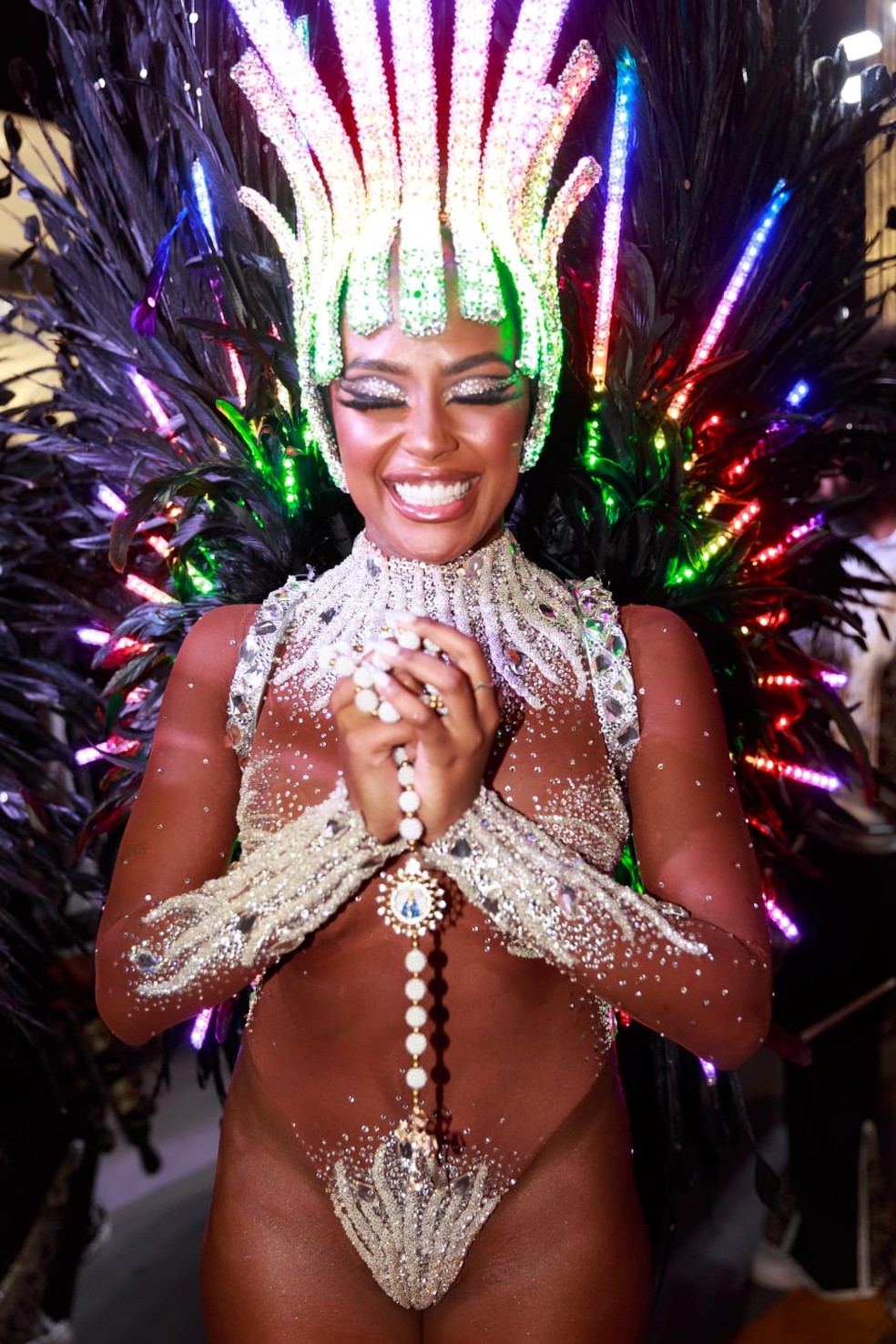 Madu Fraga, rainha do Vai-Vai &acirc;&euro;&rdquo; Foto: Samuel Kobayashi/gshow
