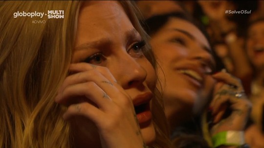 Luísa Sonza se emociona e vai às lágrimas durante Festival Salve o Sul - Programa: Gshow - Salve o Sul 