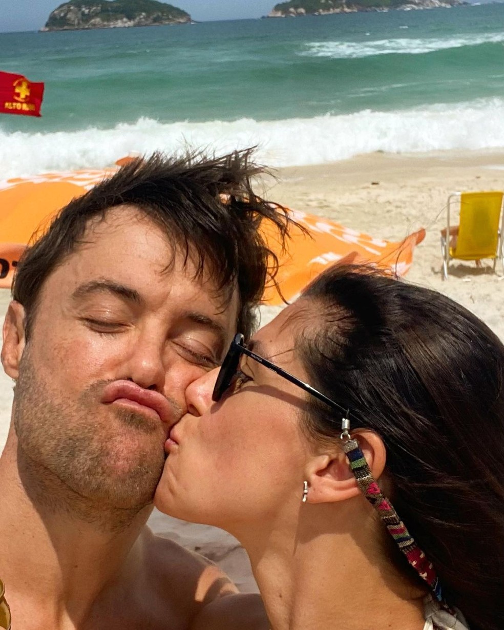 Kayky Brito e Tamara Dalcanale — Foto: Reprodução