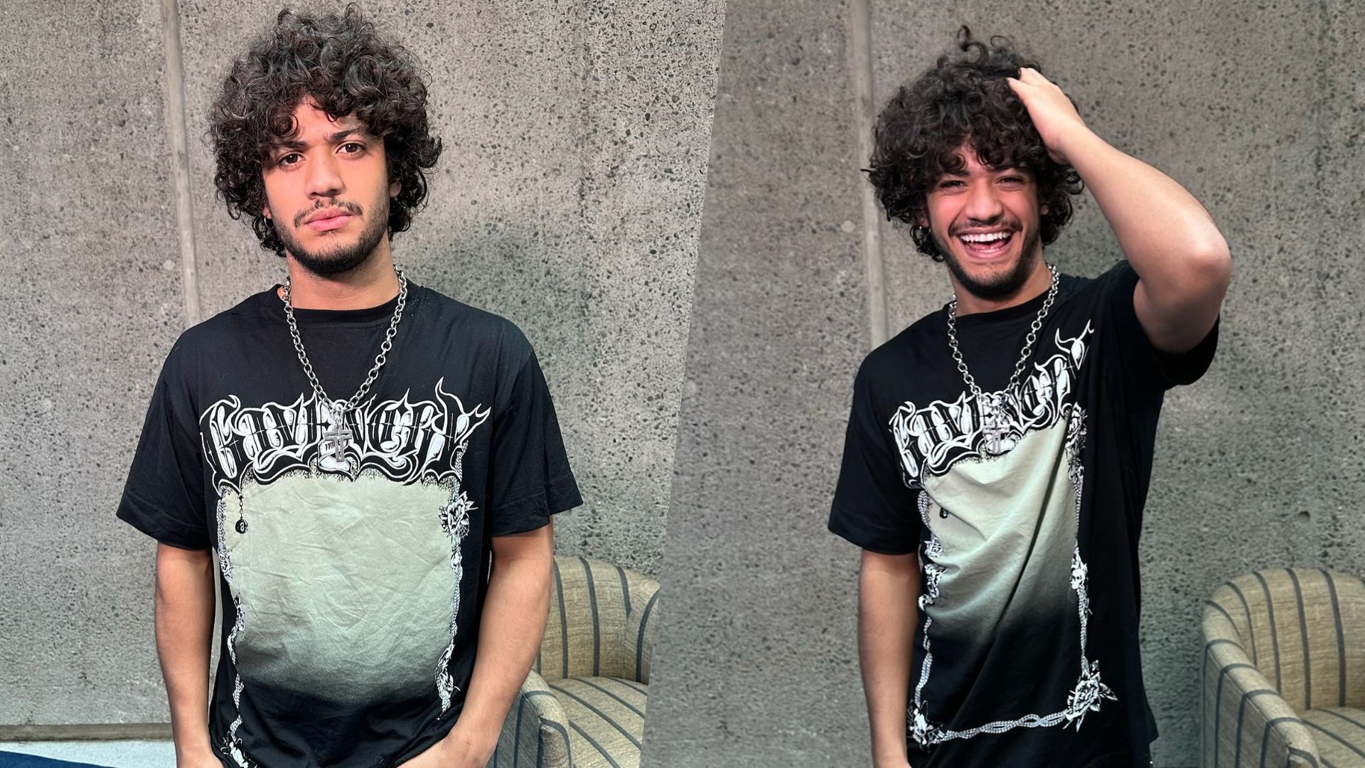 Gabriel Santana, do BBB 23, reflete sobre mudança corporal: 'Quero sair dessa fisionomia de um ex-ator mirim'